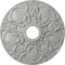 Ekena Millwork Norwich Ceiling Medallion (Fits Canopies up to 4 1/2"), 18"OD x 3 1/2"ID x 1 3/8"P, Frost CM18NOFRF - alternate 1